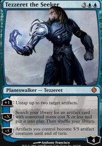 Tezzeret the Seeker (Shards of Alara) Heavy Play