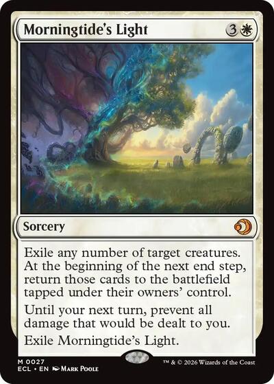 Morningtide's Light (Lorwyn Eclipsed) Light Play