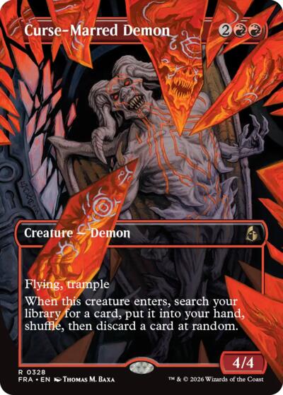 Curse-Marred Demon (Borderless) (Reality Fracture) Light Play