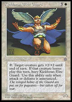 Kjeldoran Elite Guard (Ice Age) Light Play