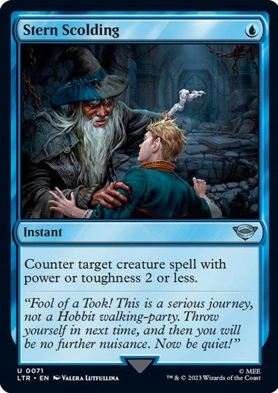 Stern Scolding (Universes Beyond: The Lord of the Rings: Tales of Middle-earth) Light Play