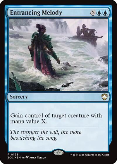 Entrancing Melody (Commander: Secrets of Strixhaven) Light Play