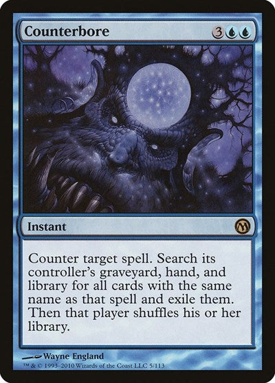 Counterbore (Duels of the Planeswalkers) Light Play