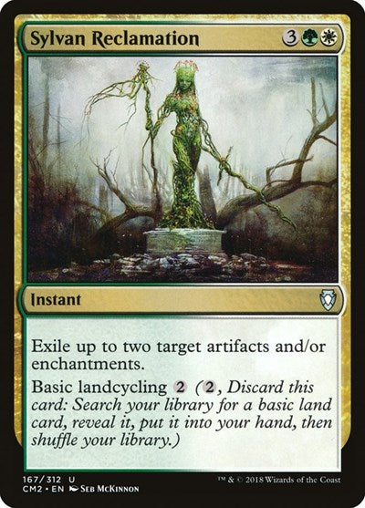 Sylvan Reclamation (Commander Anthology Volume II) Light Play