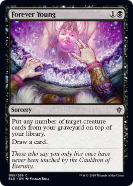Forever Young (Throne of Eldraine) Light Play