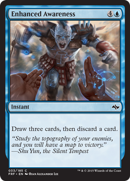Enhanced Awareness (Fate Reforged) Light Play