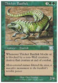 Thicket Basilisk (Classic 6th Edition) Light Play