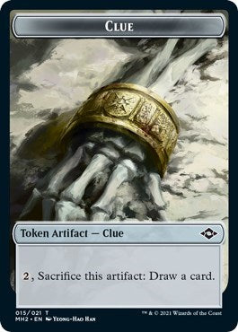 Clue (015) Token (Modern Horizons 2) Light Play