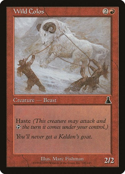 Wild Colos (Urza's Destiny) Medium Play