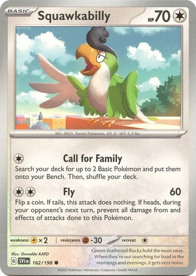Squawkabilly (Scarlet and Violet: Base Set) Light Play