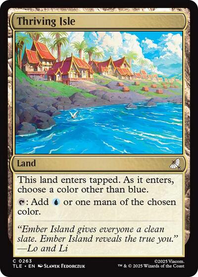 Thriving Isle (Avatar: The Last Airbender: Eternal-Legal) Light Play Foil