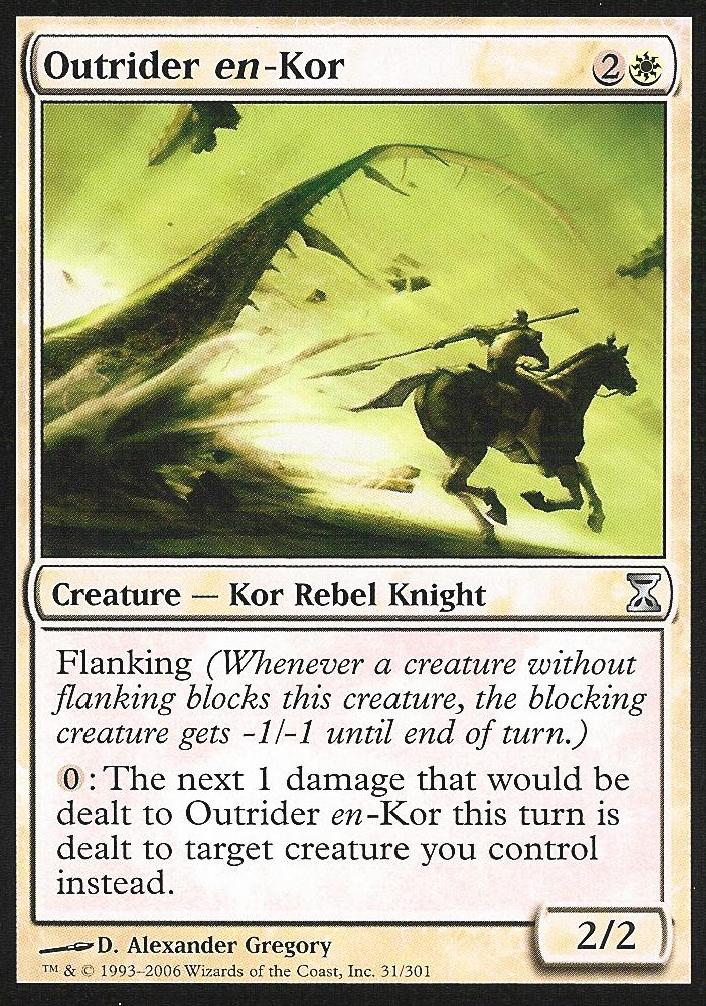 Outrider en-Kor (Time Spiral) Light Play