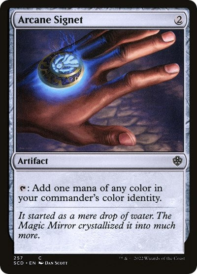 Arcane Signet (Commander 2022 Starter Decks) Light Play