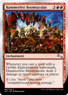 Hammerfest Boomtacular (Unstable) Light Play