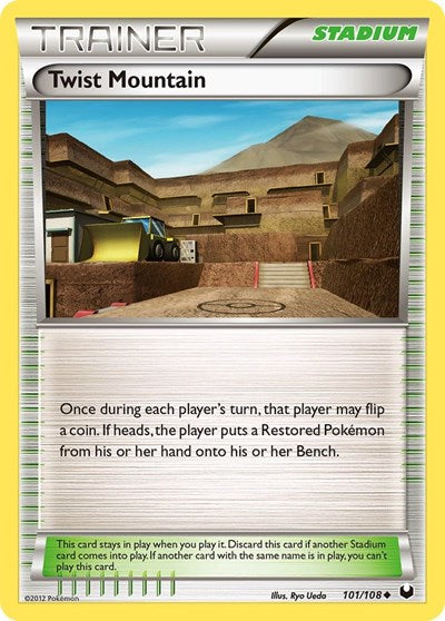 Twist Mountain (Dark Explorers) Medium Play