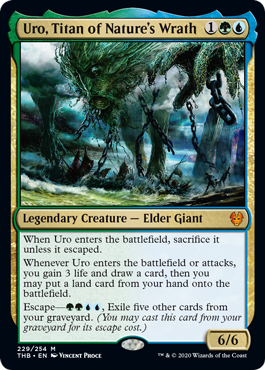 Uro, Titan of Nature's Wrath (Theros Beyond Death) Light Play