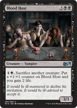 Blood Host (Magic 2015 Core Set) Light Play