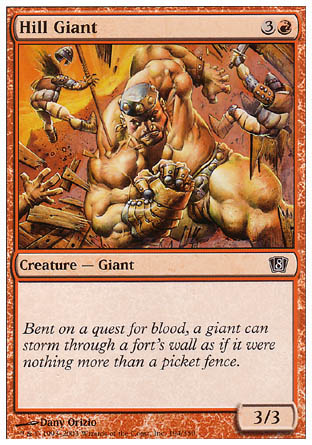 Hill Giant (8th Edition) Medium Play