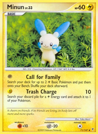 Minun (Supreme Victors) Medium Play