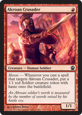 Akroan Crusader (Theros) Light Play