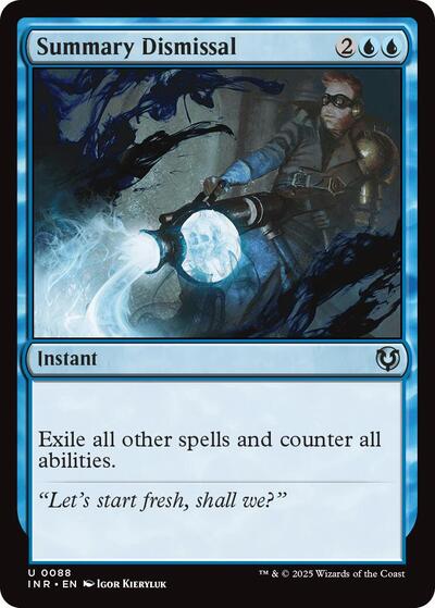Summary Dismissal (Innistrad Remastered) Light Play