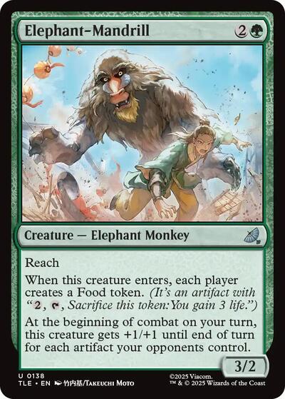 Elephant-Mandrill (Avatar: The Last Airbender: Eternal-Legal) Light Play