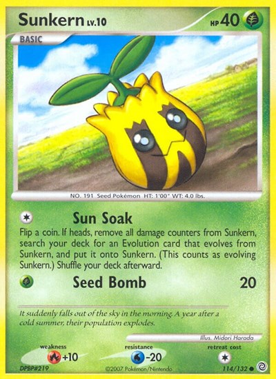Sunkern (Secret Wonders) Medium Play