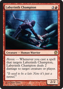 Labyrinth Champion (Theros) Light Play