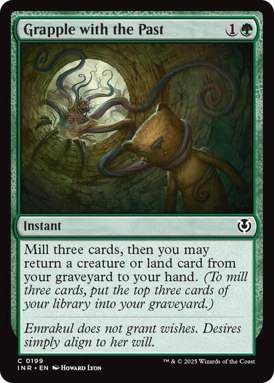 Grapple with the Past (Innistrad Remastered) Light Play Foil
