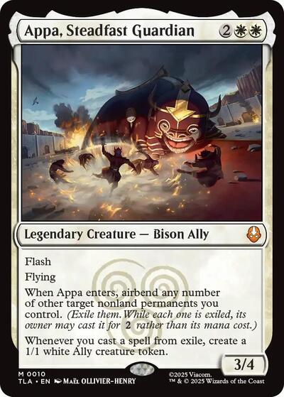 Appa, Steadfast Guardian (Avatar: The Last Airbender) Near Mint Foil