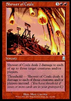 Shower of Coals (Odyssey) Heavy Play