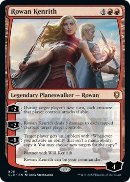 Rowan Kenrith (Commander Legends: Battle for Baldur's Gate) Light Play