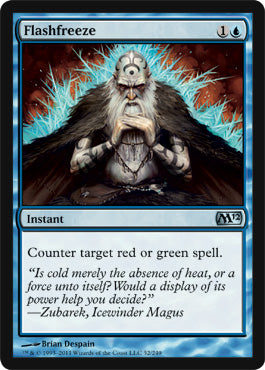 Flashfreeze (Magic 2012 Core Set) Light Play