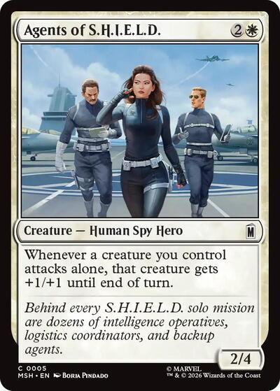 Agents of S.H.I.E.L.D. (Marvel Super Heroes) Light Play