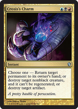 Crosis's Charm (Commander 2013 Edition) Light Play