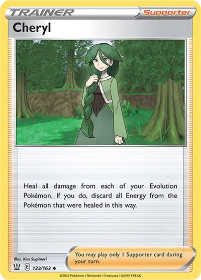 Cheryl (SWSH05: Battle Styles) Light Play