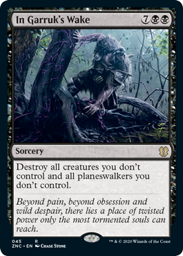 In Garruk's Wake (Commander 2020 Zendikar Rising) Light Play