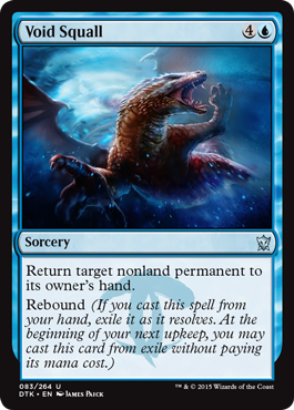 Void Squall (Dragons of Tarkir) Light Play Foil