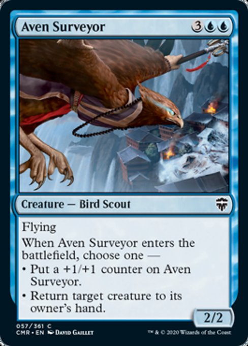 Aven Surveyor (Commander Legends) Light Play Foil