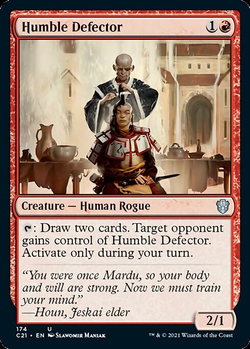 Humble Defector (Commander 2021 Strixhaven) Light Play