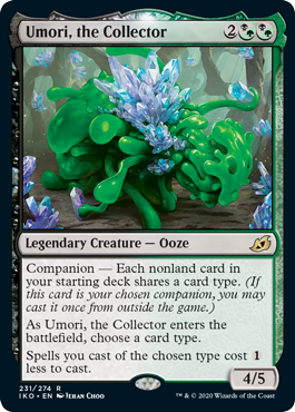 Umori, the Collector (Ikoria: Lair of Behemoths) Light Play Foil