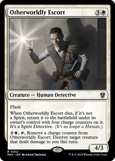 Otherworldly Escort (Commander: Murders at Karlov Manor) Light Play