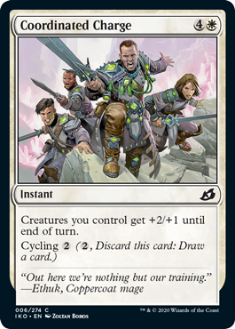 Coordinated Charge (Ikoria: Lair of Behemoths) Light Play Foil