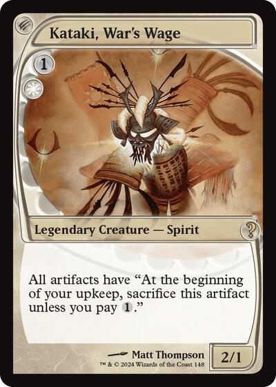 Kataki, War's Wage (Future Sight) (Mystery Booster 2) Light Play