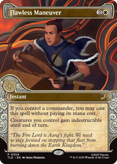 Flawless Maneuver (Showcase) (Avatar: The Last Airbender: Eternal-Legal) Light Play
