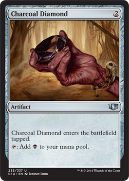 Charcoal Diamond (Commander 2014 Edition) Light Play
