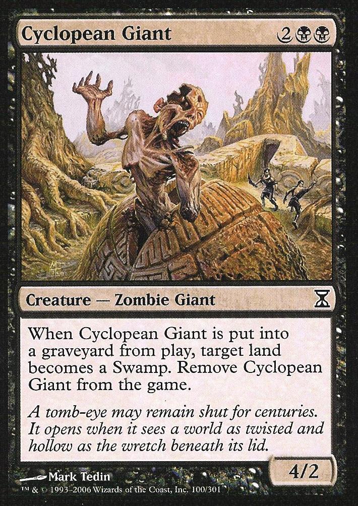 Cyclopean Giant (Time Spiral) Light Play