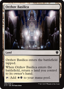 Orzhov Basilica (Commander 2017) Medium Play