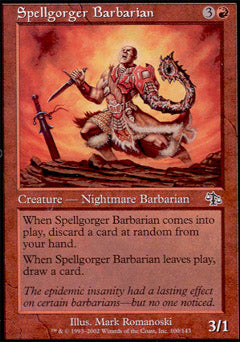 Spellgorger Barbarian (Judgment) Medium Play