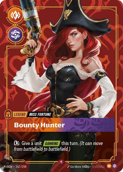 Miss Fortune Bounty Hunter (Origins) Light Play Foil